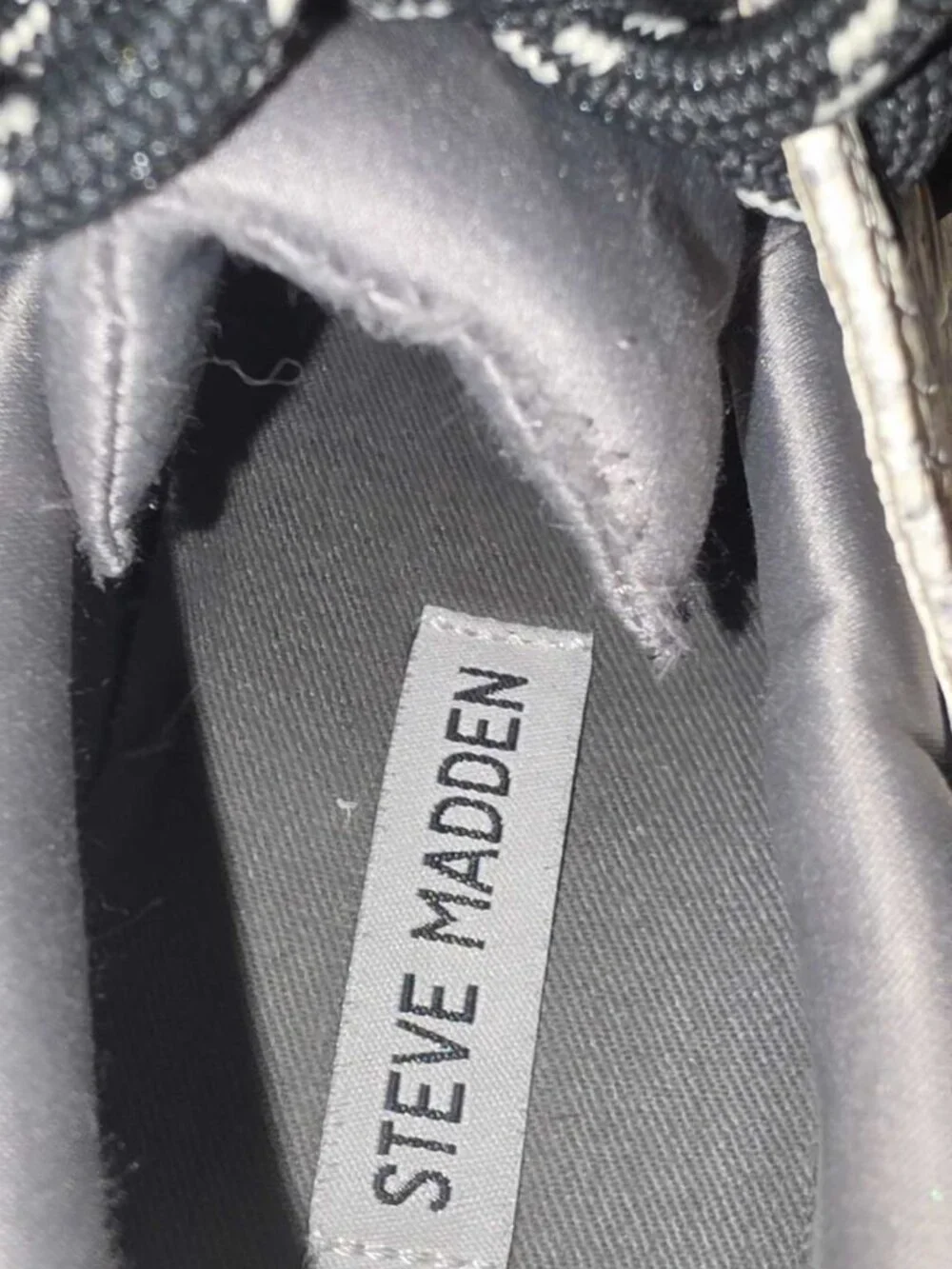 Steve Madden Cliff Sneakers Womens 9M Snakeskin Colorway Chunky Platform Shoes